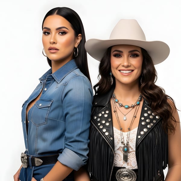 DUPLA SERTANEJA DUAS MULHERES ELEGANTES CANTORAS 05
