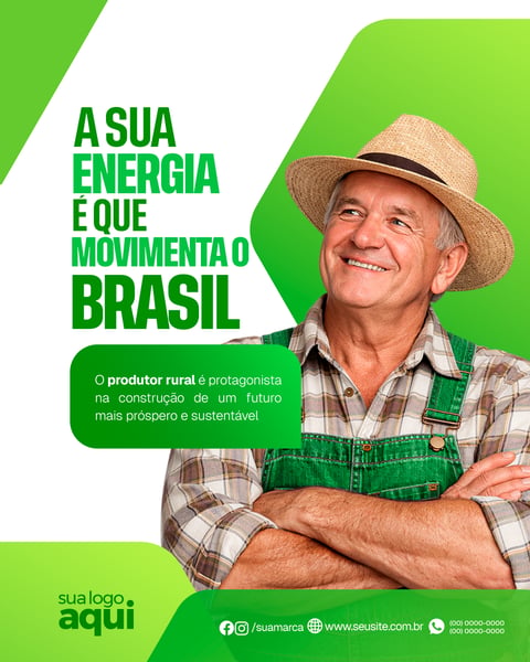 Social Media Agronegócio PSD Editável