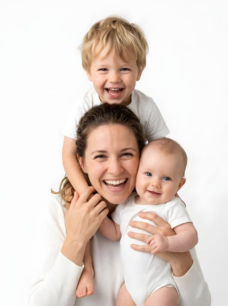 Mãe com os seus filhos 2