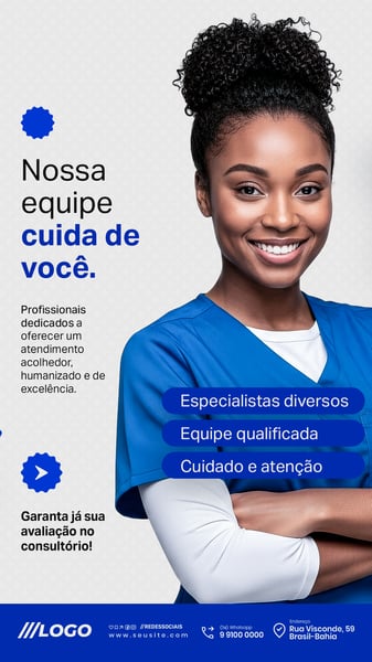 DENTISTA CLÍNICA DENTÁRIA STORY SOCIAL MEDIA PSD EDITÁVEL 2