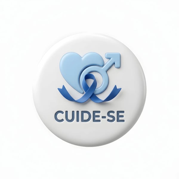 KIT PREVENÇÃO MASCULINA CALENDÁRIO CHECKLIST LUPA
