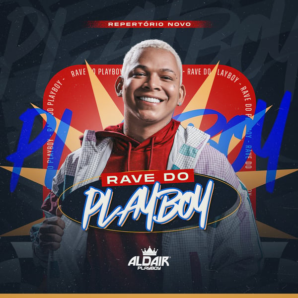 URF CAPA CD - ALDAIR PLAYBOY - RAVE DO PLAYBOY
