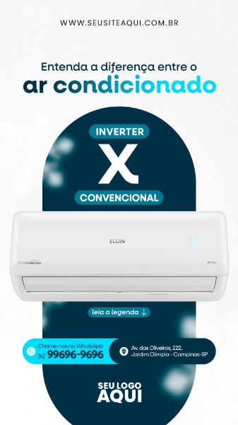 STORY - MANUTENÇÃO DE AR CONDICIONADO | SOCIAL MEDIA | PSD EDITÁVEL