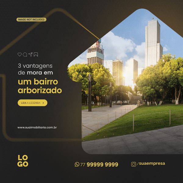 VANTAGENS DE BAIRRO ARBORIZADO - IMOBILIÁRIA