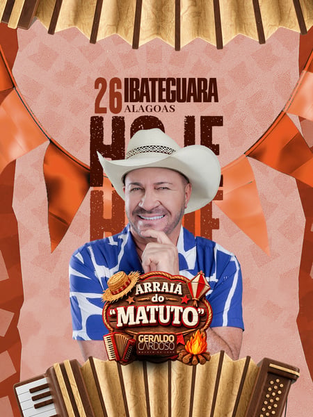HOJE 26JUN - GERALDO CARDOSO