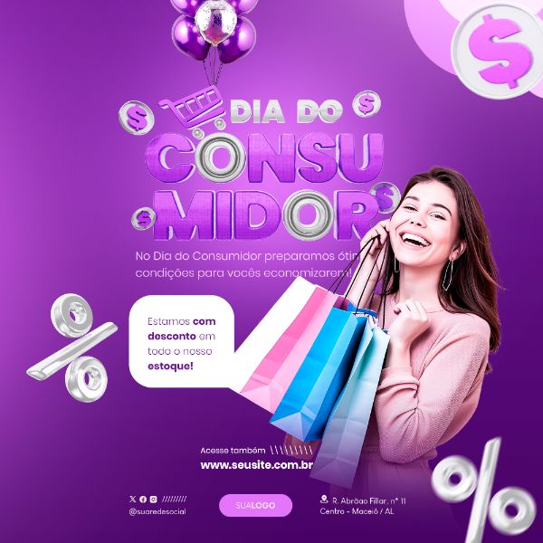 DIA DO CONSUMIDOR VESTUÁRIO OFERTA PROMOÇÃO FEED
