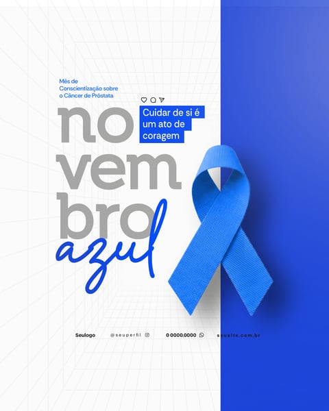 NOVEMBRO AZUL SOCIAL MEDIA PSD 5