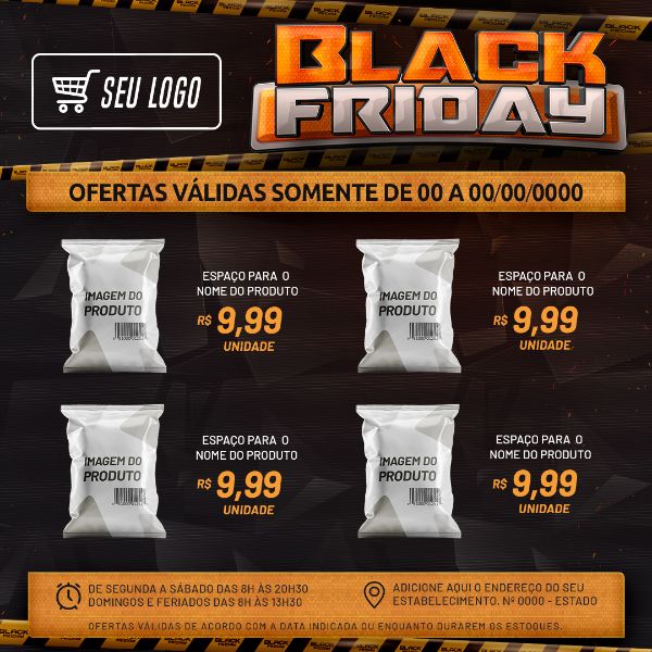 FOLHETO BLACK FRIDAY - 4 PRODUTOS