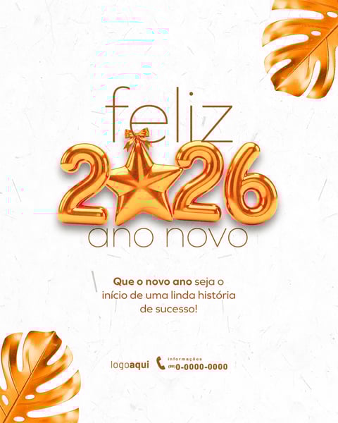 FELIZ ANO NOVO REVEILLON FIM DE ANO FEED 1