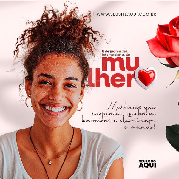 DIA DA MULHER | MULHERES | PSD EDITÁVEL