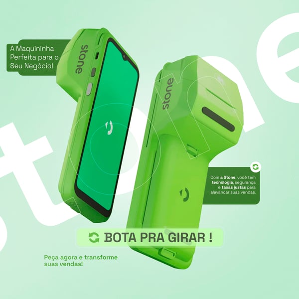 Campanha Maquininhas Stone Social Media PSD Editavel