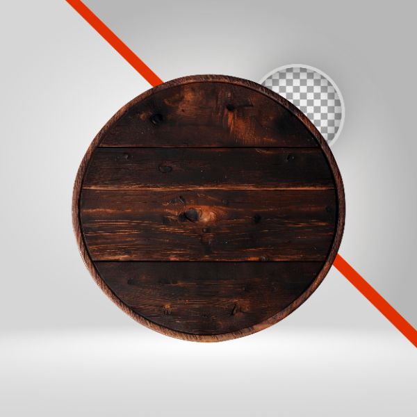 CÍRCULO DE MADEIRA 3D, ELIPSE PARA TEXTO, TÁBUA, AÇOUGUE, BANDEJA, LOUSA, ELEMENTO PNG, FUNDO TRANSPARENTE, PLACA, RUST