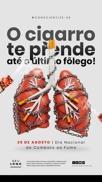 DIA NACIONAL DE COMBATE AO FUMO