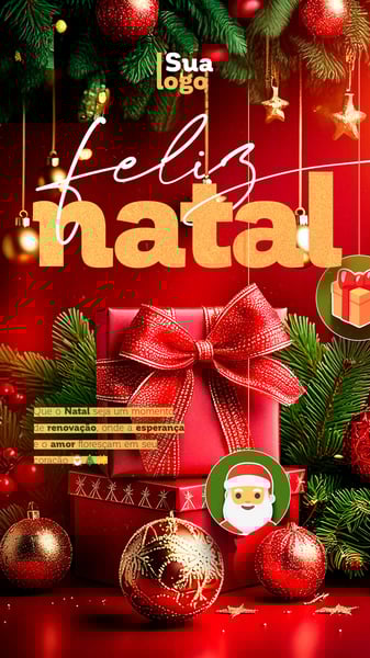 VTA SOCIAL MEDIA FELIZ NATAL STORY QUE O NATAL SEJA UM MOMENTO DE REMNOVAÇÃO