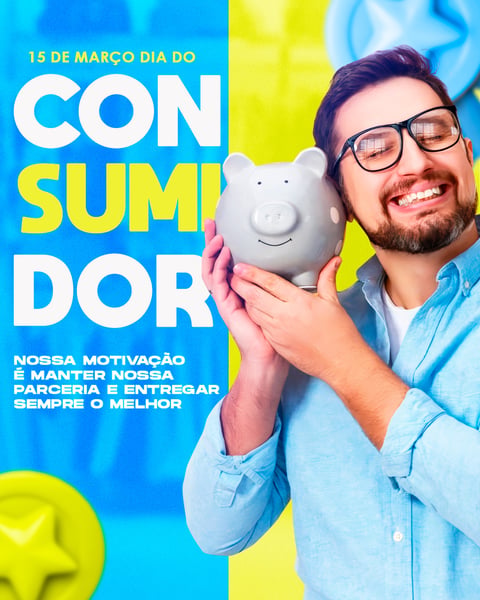 ARTES PARA O DIA DO CONSUMIDOR MODELO 03 FEED