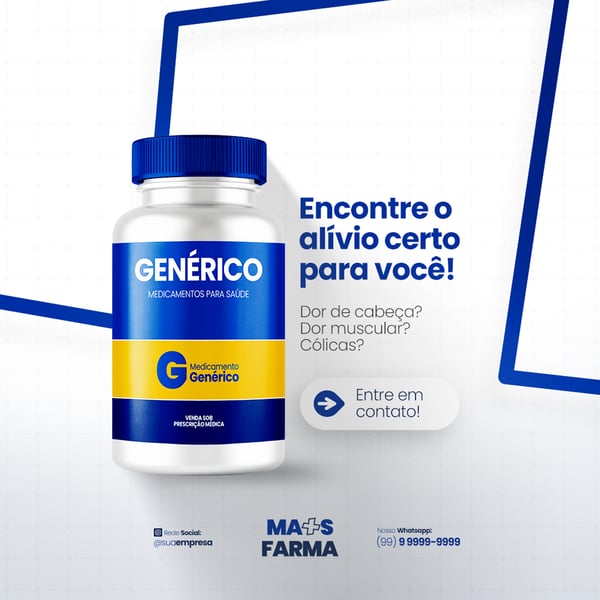 FARMÁCIA REMÉDIOS CÁPSULA FORMULAS MEDICAMNETOS PROMOÇÃO SOCIAL MEDIA PSD EDITÁVEL