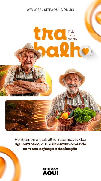 STORY - DIA DO TRABALHADOR - PSD EDITÁVEL