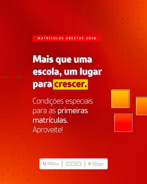 MATRÍCULAS ABERTAS 2026 VOLTA ÀS AULAS SOCIAL MEDIA PSD EDITAVEL (5)