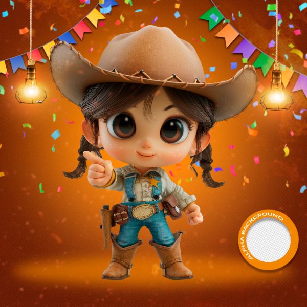 MASCOTES DE FESTA JUNINA MODELO 180