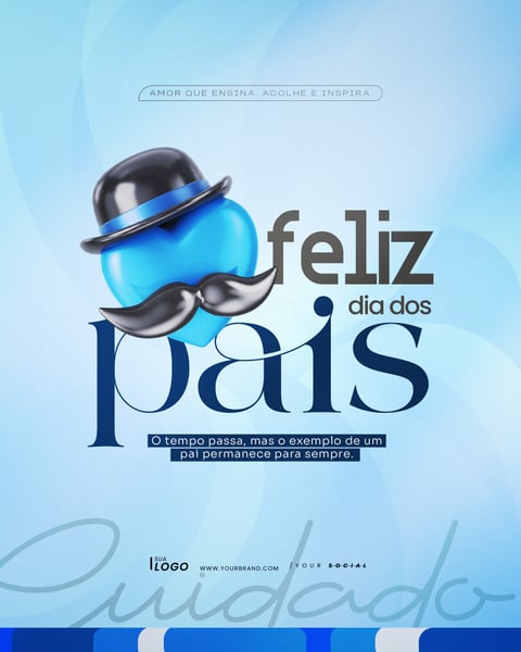 FELIZ DIA DOS PAIS AGOSTO SOCIAL MEDIA PSD EDITÁVEL 5