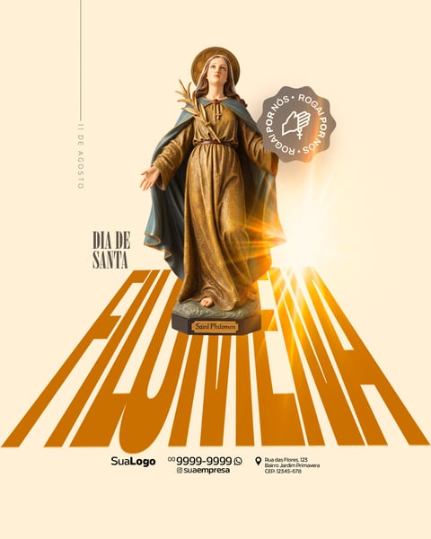 SOCIAL MEDIA DIA DE SANTA FILOMENA