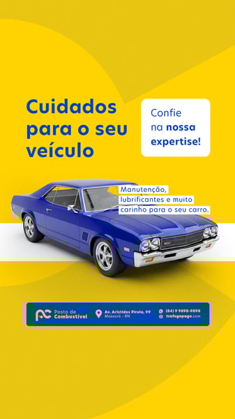 POSTO DE COMBUSTÍVEL STORY 4