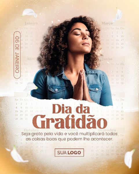SOCIAL MEDIA - 06 DIA DA GRATIDÃO