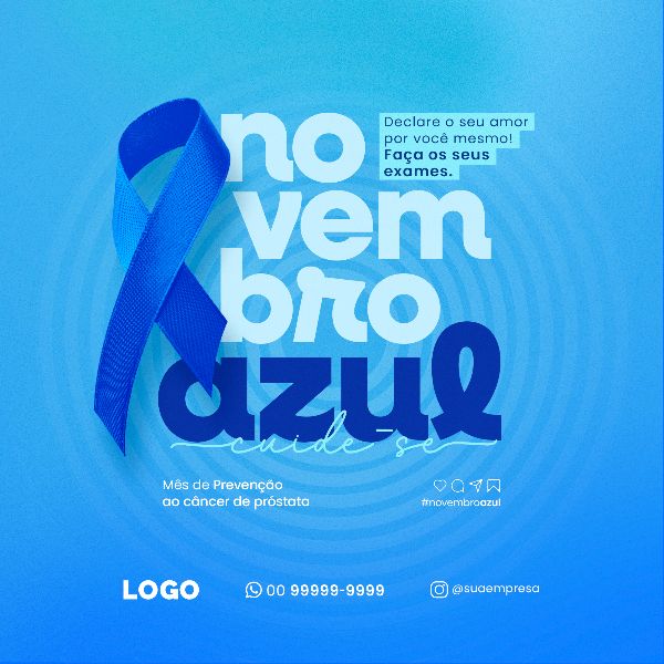 NOVEMBRO AZUL MÊS DO COMBATE AO CÂNCER DE PRÓSTATA 11