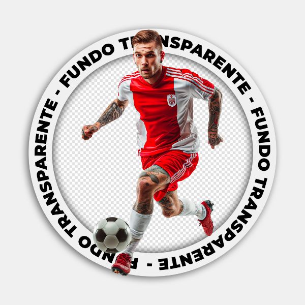 JOGADOR DE FUTEBOL | IMAGEM SEM FUNDO