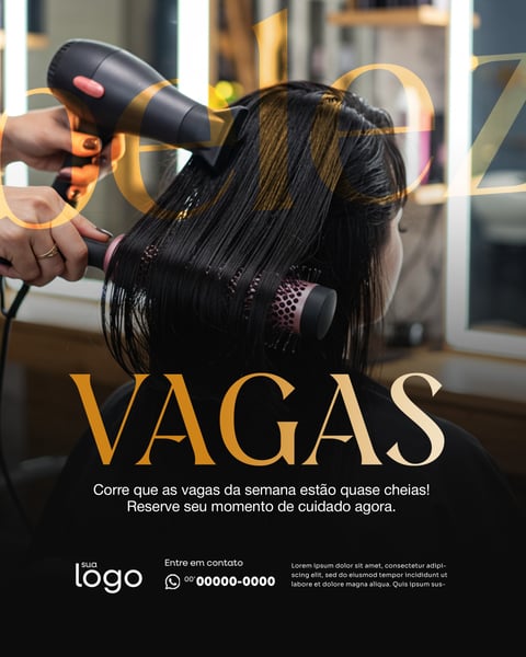 SOCIAL MEDIA SALÃO DE BELEZA