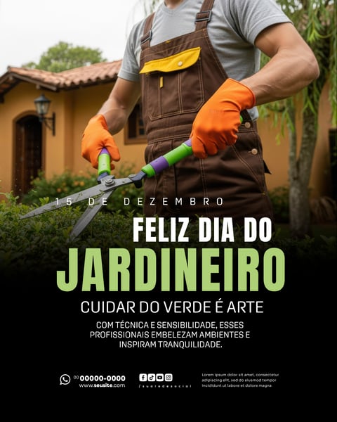 DIA DO JARDINEIRO