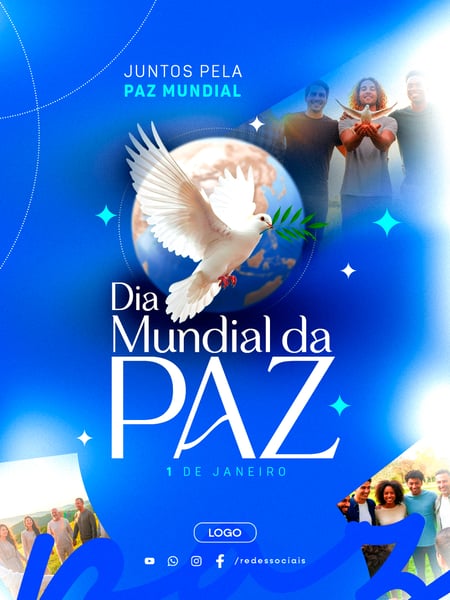 DIA UNIVERSAL DA PAZ 01 DE JANEIRO