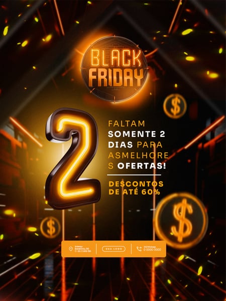 FLYER ESQUENTA BLACK FRIDAY PSD EDITÁVEL 1