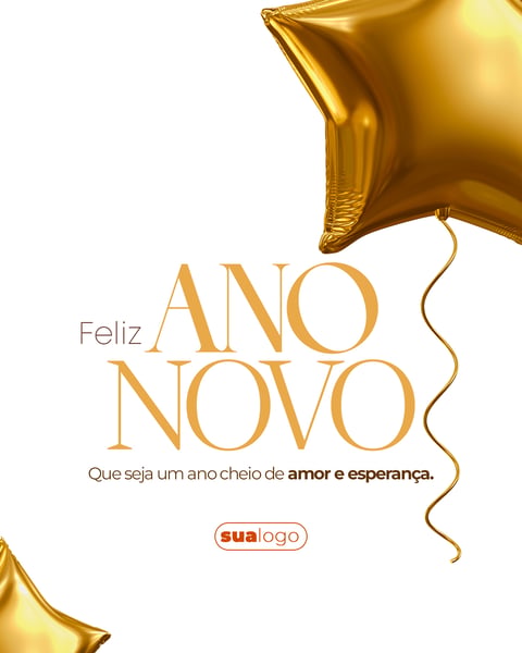 FELIZ ANO NOVO - PSD EDITAVEL 15