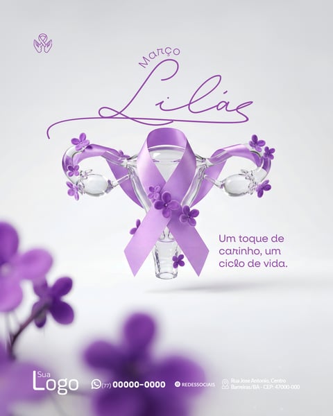 CAMPANHA MARÇO LILÁS SOCIAL MEDIA STORIES PSD EDITÁVEL 9