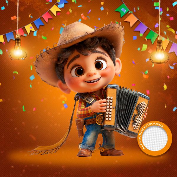 MASCOTES DE FESTA JUNINA MODELO 58