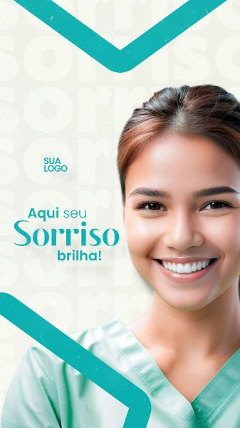 CAMPANHA CLÍNICA ODONTOLÓGICA CONSULTÓRIO DENTISTA MÍDIA SOCIAL PSD EDITÁVEL