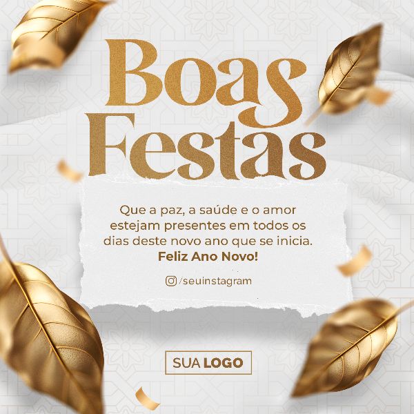 SOCIAL MEDIA - ANO NOVO FELIZ 2024 - NEW YEAR HAPPY 2024 - 23 FEED QUADRADO