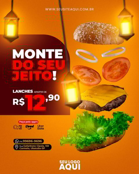 POST FEED - HAMBURGUERIA