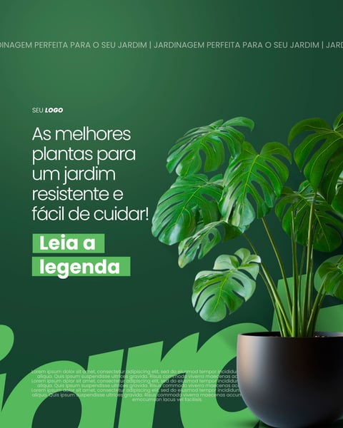 JARDINAGEM - PLANTAS RESISTENTES