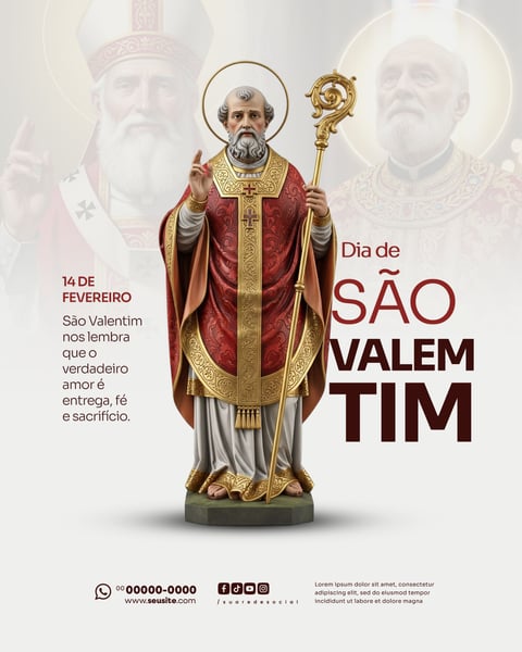 DIA DE SÃO VALENTIM 14 DE FEVEREIRO SOCIAL MEDIA PSD EDITÁVEL 001