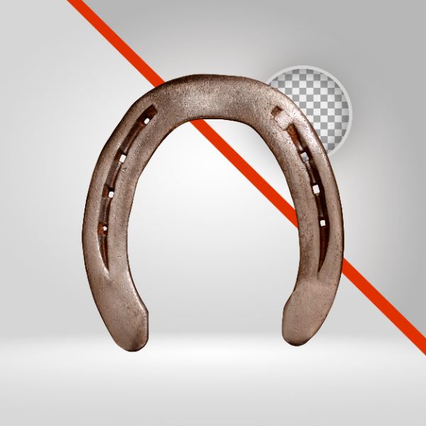 FERRADURA DE METAL 01. ACESSÓRIOS PARA CAVALO, CAVALGADA, ARREIO, VAQUEIRO, SERTANEJO