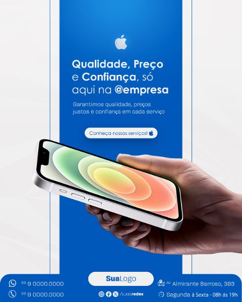 ASSISTÊNCIA TÉCNICA SOCIAL MEDIA POST FEED VERTICAL