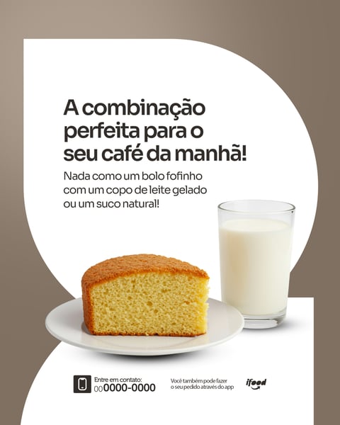 PADARIA - COMBINAÇÃO PERFEITA PARA SEU CAFÉ DA MANHÃ