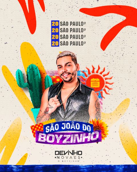 SÃO JOÃO DO BOYZINHO DEVINHO NOVAES ARRAIÁ 2024