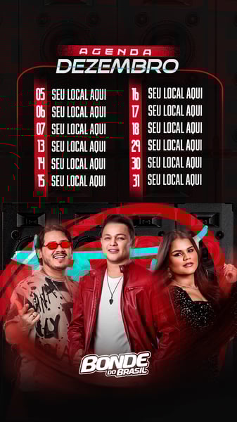 AGENDA BONDE DO BRASIL