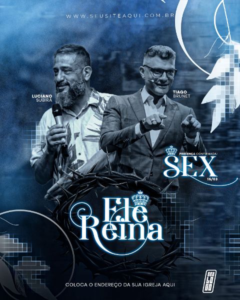 FEED - FLYER IGREJA | CHURCH | PSD EDITÁVEL