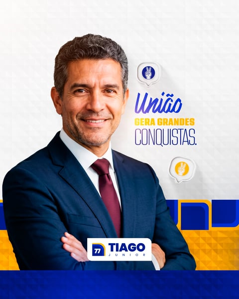 CAMPANHA ELEITORAL POLÍTICA ELEIÇÃO DEPUTADO PREFEITO VEREADOR FLYER PSD EDITÁVEL 7