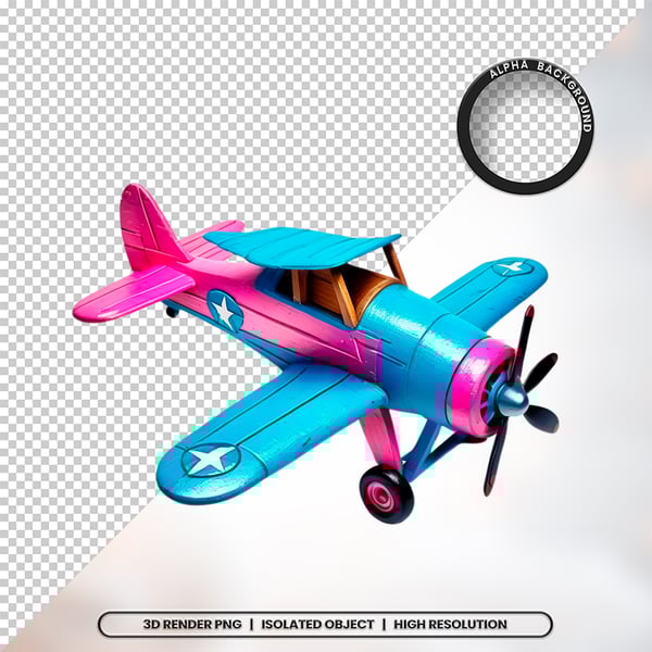 3D RENDER BRINQUEDO INFANTIL ELEMENTO ÍCONE PSD PNG 11