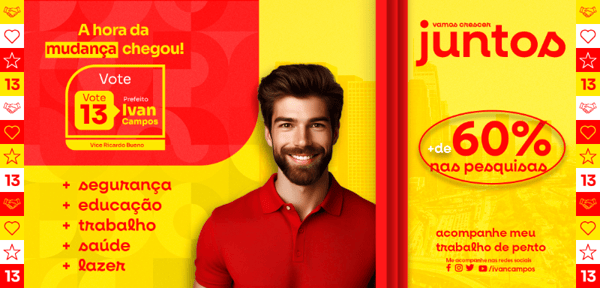 ARTE PARA CAMPANHA POLITICA,ELEITORAL